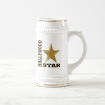 Estrella de Hollywood Tazas De Café