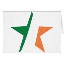 estrella de Irlanda Felicitación