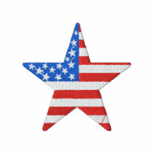ESTRELLA DE LA CAMISA DE LAS SEÑORAS DE LA BANDERA