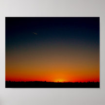 Estrella de la puesta del sol posters