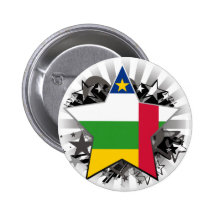 Estrella de la República Centroafricana Pins