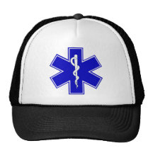Estrella de la vida gorros  