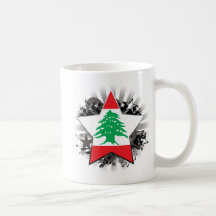 Estrella de Líbano Tazas