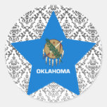 Estrella de Oklahoma Etiqueta