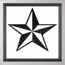 Estrella de plata - Chakra vivo asusta el mal de o Impresiones