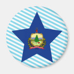 Estrella de Vermont Imán De Nevera