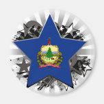 Estrella de Vermont Imanes De Nevera