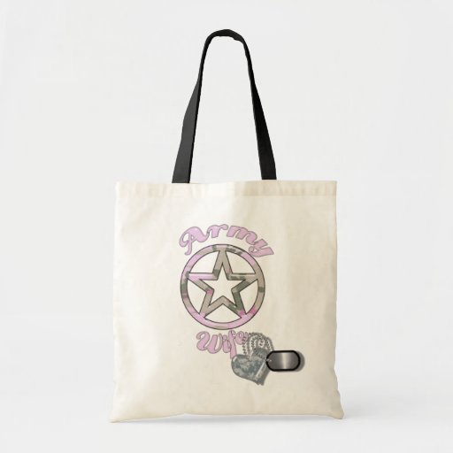 estrella del armywife bolsa lienzo
