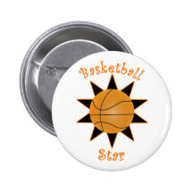 Estrella del baloncesto pins