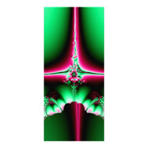 Estrella del fractal de Belén Tarjeta Publicitaria