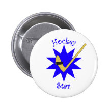 Estrella del hockey pin