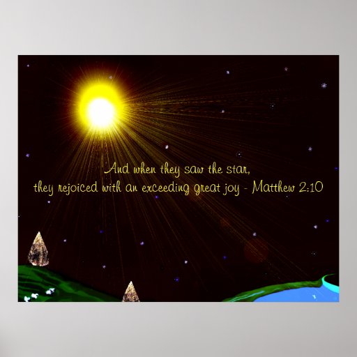 Estrella del navidad con el poster de la escritura