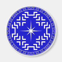 Estrella del norte imán de frigorífico