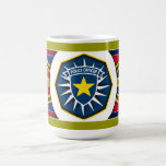 Estrella del oficial de policía tazas
