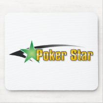 Estrella del póker alfombrillas de raton 