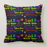 Estrella del rock almohadas