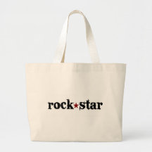 Estrella del rock bolsas de mano