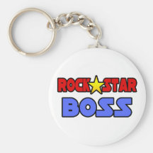 Estrella del rock Boss Llavero