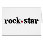 Estrella del rock felicitacion 