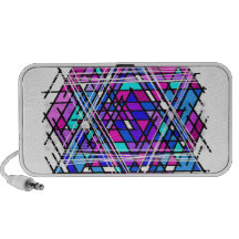 Estrella del vitral de David iPod Altavoces