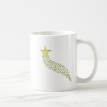 Estrella fugaz taza