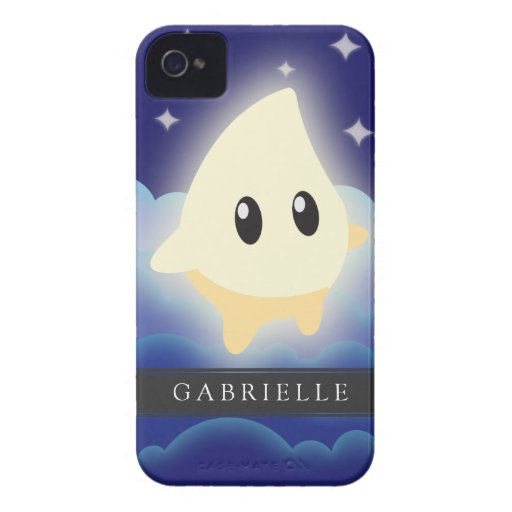 Estrella linda iPhone 4 Case-Mate protectores