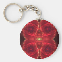 Estrella llameante llavero personalizado