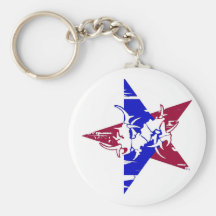 estrella llavero personalizado