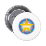 Estrella luminosa del remolino de 5 puntos pins