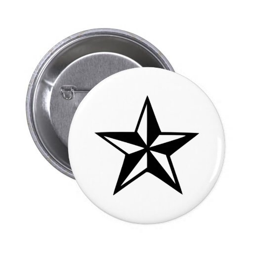 Estrella náutica pin | Zazzle