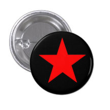 Estrella roja pin