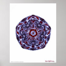Estrella señalada de Cymatics 5 Posters