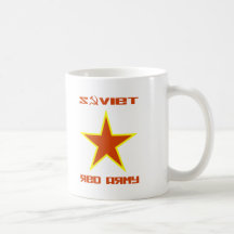 Estrella soviética 2 del ejército rojo taza de café