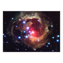 Estrella variable roja de V838 Monocerotis V838 lu Invitación