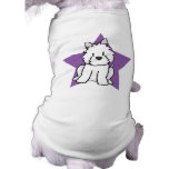 Estrella Westie de Kawaii Ropa Macota