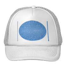 Estrellas azules del brillo gorros  