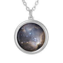 Estrellas brillantes de NGC 602 Collares Personalizados