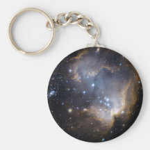 Estrellas brillantes de NGC 602 en la vía láctea Llaveros Personalizados