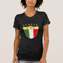 Estrellas de la camisa 4 del emblema de Italia