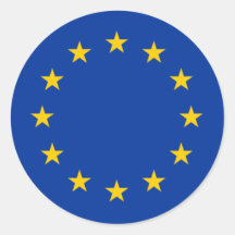 Estrellas de la unión europea pegatinas  
