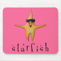 Estrellas de mar Mousepad Alfombrilla De Raton