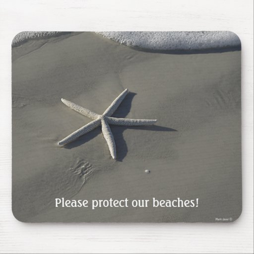 Estrellas de mar Mousepad de los regalos de la pla