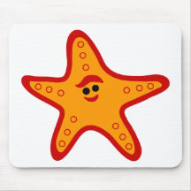 estrellas de mar tapete de ratones