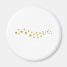 Estrellas de oro imanes  