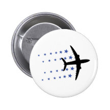 estrellas del aeroplano pins
