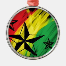 estrellas del reggae adorno de navidad