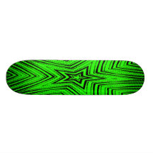 Estrellas negras del verde monopatin personalizado