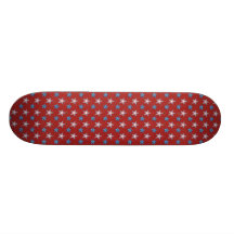Estrellas patrióticas tabla de skate