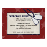 Estrellas y placas de identificación militares cas anuncio personalizado