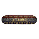 Estrellas y rayas de Mitt Romney Monopatín